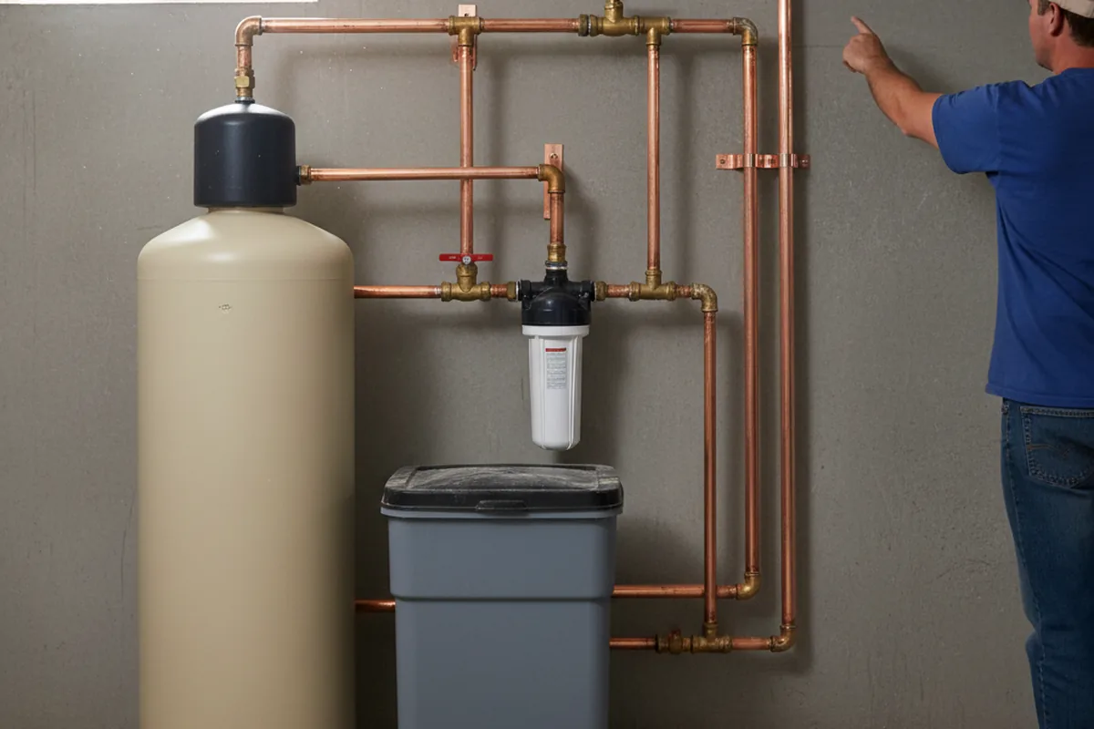 Whole-house water treatment system installed in Menasha